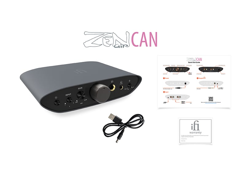 iFi audio ZEN Air CAN ヘッドフォン用据え置きアンプ | Bi-Wings