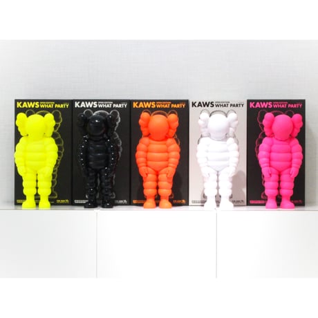 KAWS　「WHAT PARTY　ピンク」