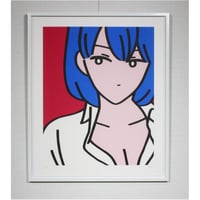 谷口小夏 minor role(green) 2021 シルクスクリーン 谷口小夏 「聡明（green）」 | 現代アートギャラリー ARToRIDe