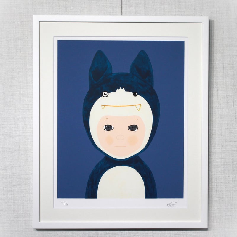 小泉悟(だれかの自画像)シルクスクリーン　額装 小泉悟 「だれかの自画像」 | 現代アートギャラリー ARToRIDe アートライド