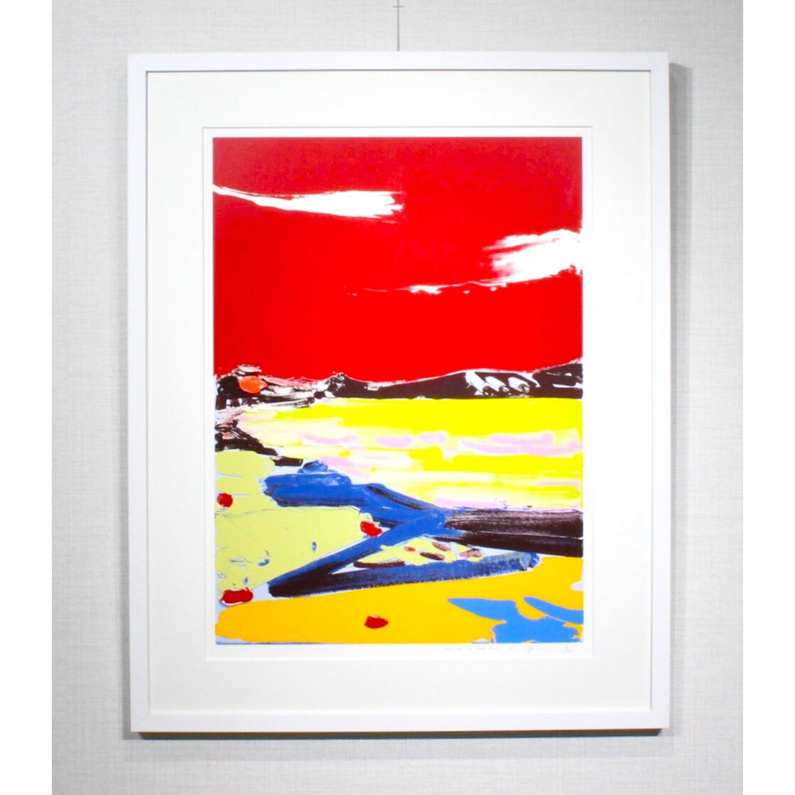 井田幸昌シルクスクリーンSelf portrait ED10