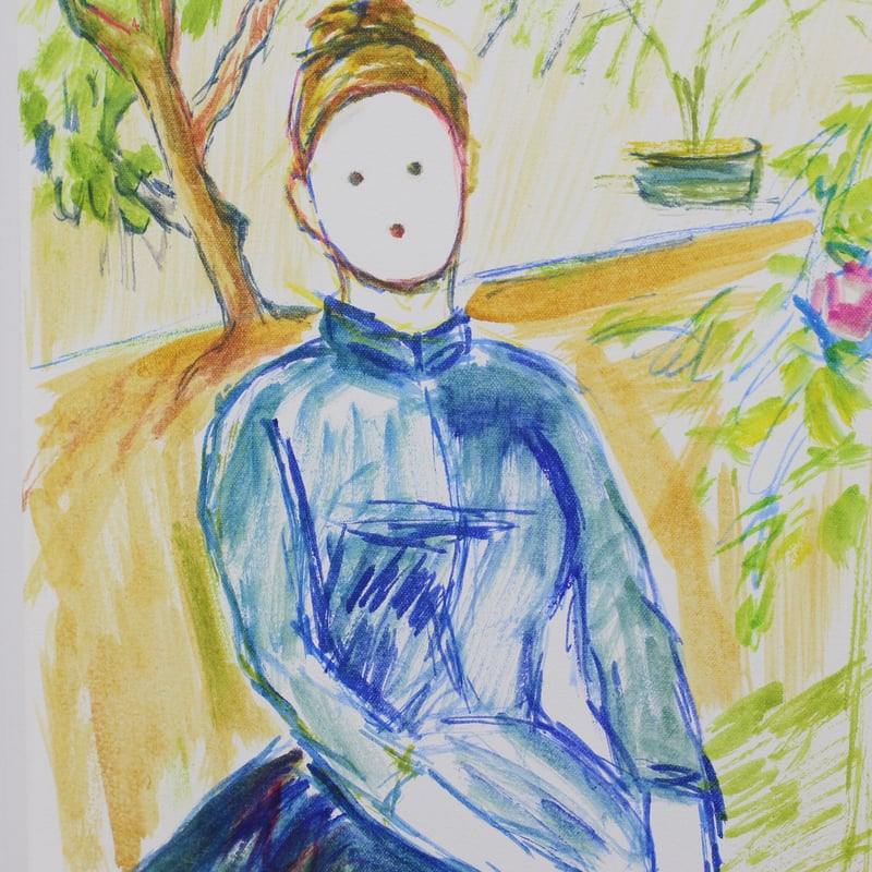 飯田美穂 Image,Ce'zanne-portrait | 現代アートギャラリー ARTo