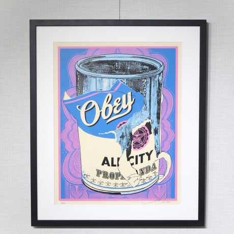シェパード・フェアリー (OBEY)　「Soup Can IV」