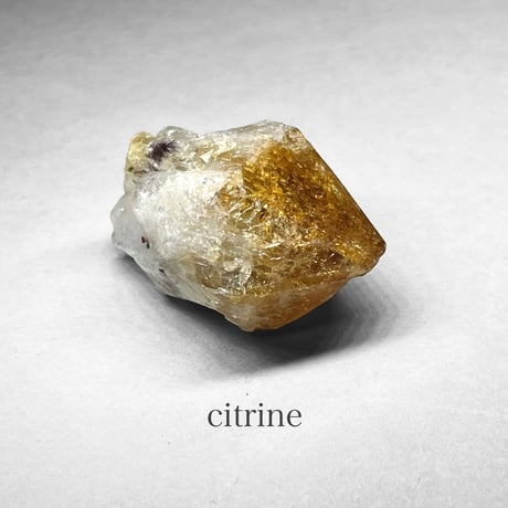 Citrine / シトリン原石 3 ( レッドゲーサイト・レインボーあり )