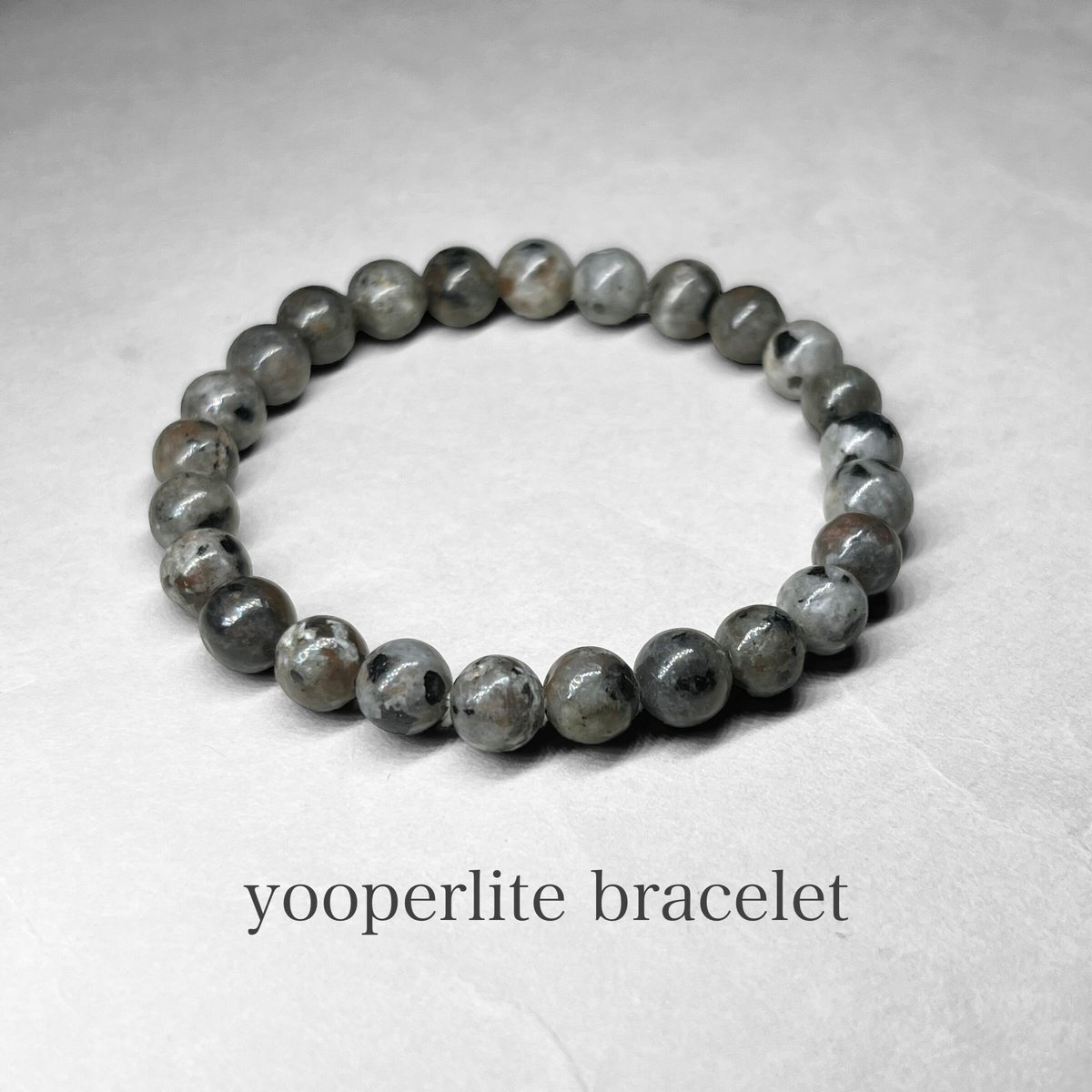 yooperlite bracelet / ユーパライトブレスレット6mm | N.st