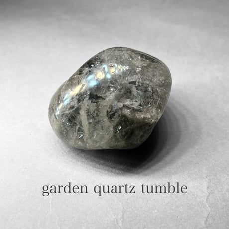 garden quartz tumble / ガーデンクォーツタンブル 11 ( レインボーあり )
