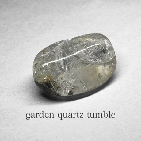 garden quartz tumble / ガーデンクォーツタンブル 7 ( レインボーあり )