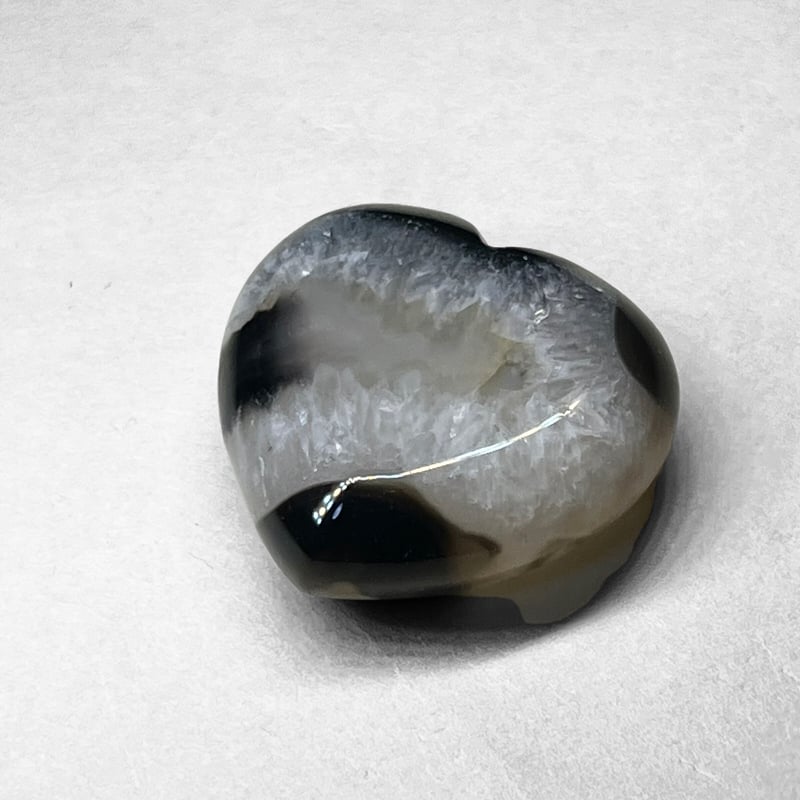 black agate：heart / ブラックアゲート：ハート B | N.st