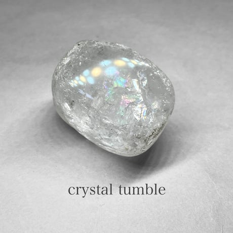 crystal tumble / 水晶タンブル I ( レインボーあり )