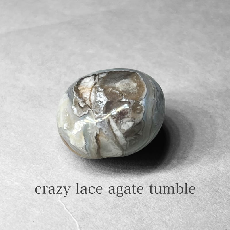 crazy lace agate tumble / クレイジーレースアゲートタンブル C |