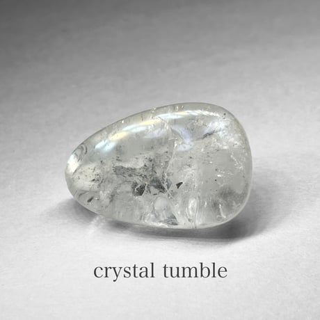 crystal tumble / 水晶タンブルC (レインボーあり )