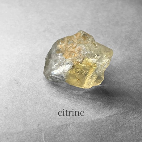 Citrine / シトリン原石 5 ( レインボーあり )