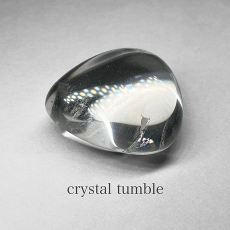 crystal tumble / 水晶タンブル H ( レインボーあり )