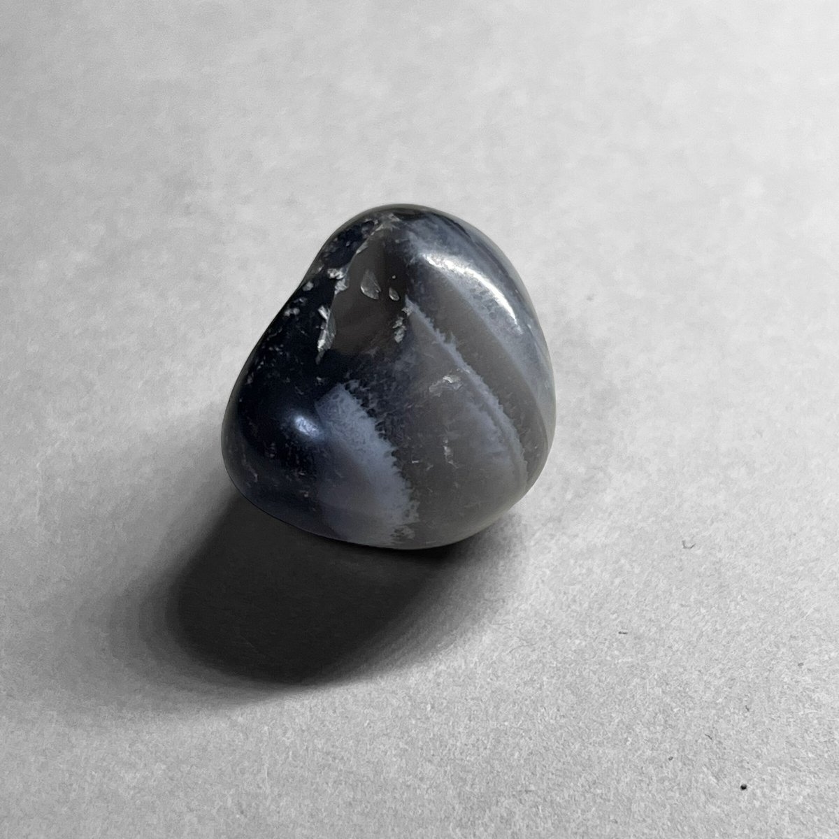 gray agate tumble / グレーアゲートタンブル B | N.st