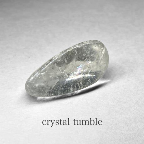 crystal tumble / 水晶タンブルG ( レインボーあり )