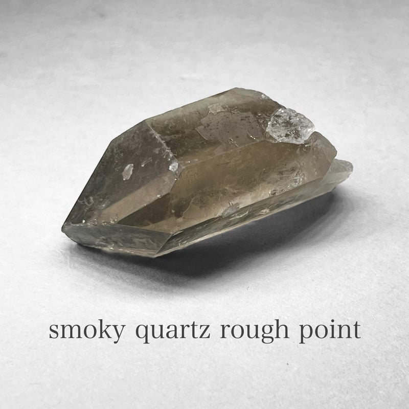 smoky quartz rough point / スモーキークォーツラフポイント A |