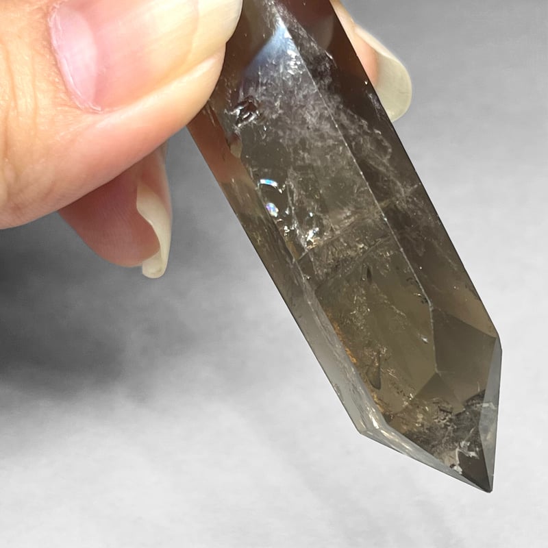 smoky quartz point / スモーキークォーツポイント C ( レインボーあり