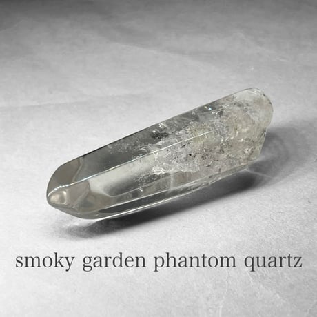 smoky garden phantom quartz / スモーキーガーデンファントムクォーツ 1 ( レインボーあり )