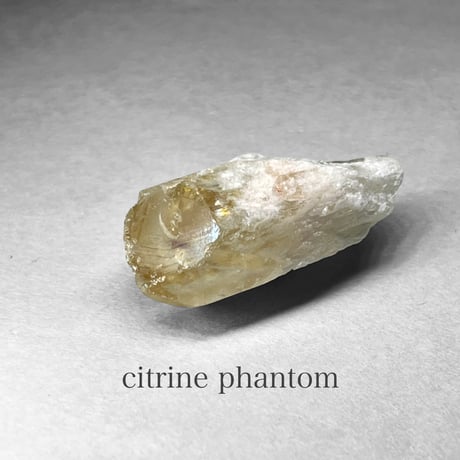 citrine phantom  / シトリンファントム I ( レインボーあり )