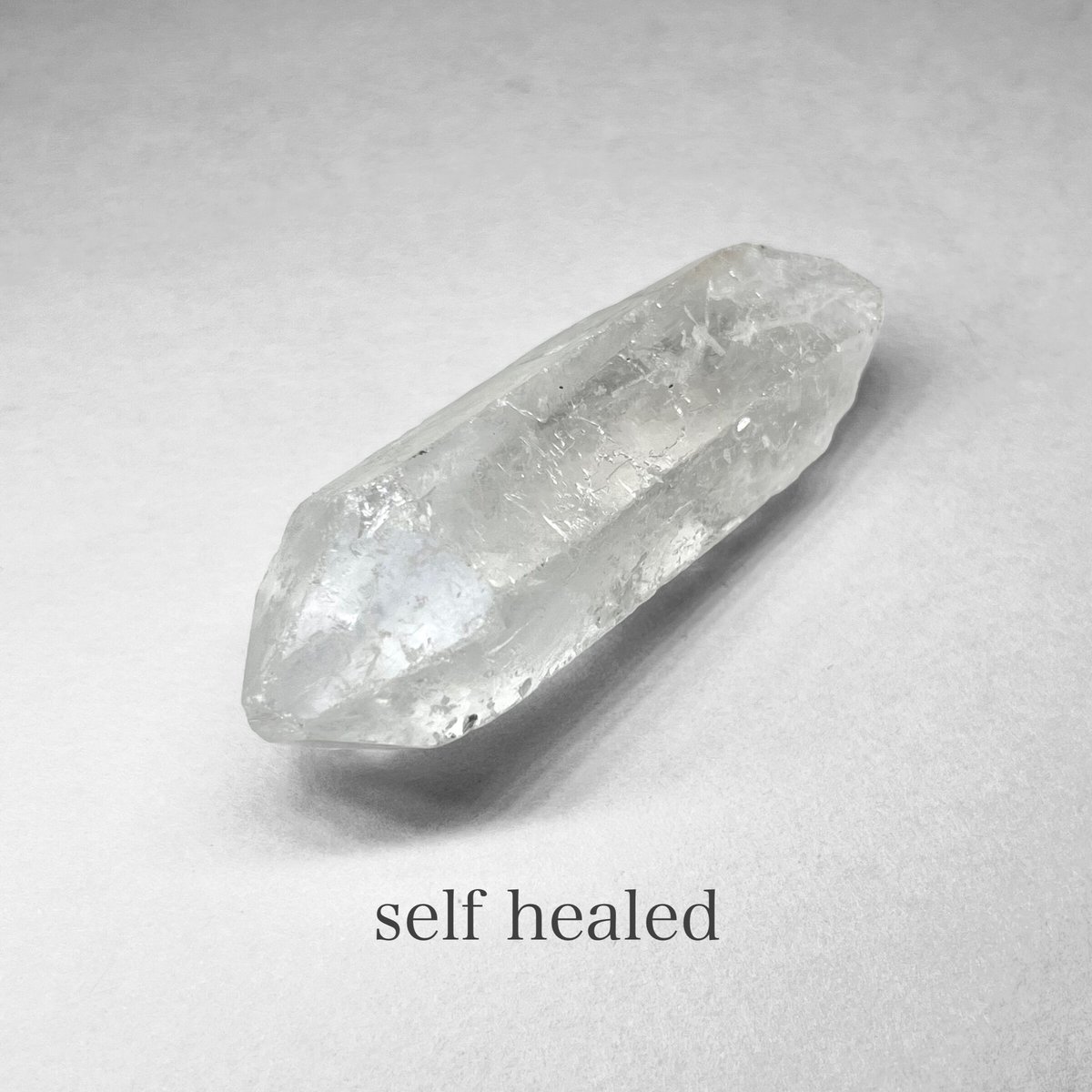 セルフヒールド　ダウ self healed：storation /セルフヒールド水晶ラフポイント C