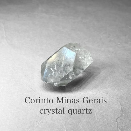 Corinto Minas Gerais crystal：timelink /  ミナスジェライス州コリント産水晶 8：タイムリンク 透明度A