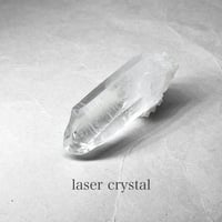 laser crystal：self healed / レーザー水晶 4：セルフヒールド