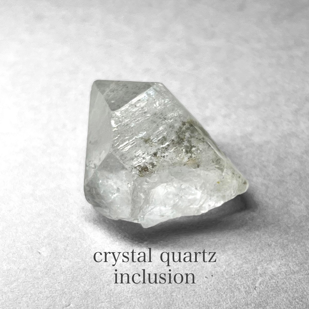 inclusion crystal / インクルージョン水晶 1 | N.st