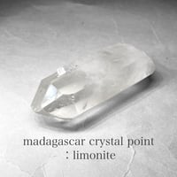 madagascar crystal rough point：twin・other / マダガスカル産水晶ラフポイントJ：ツイン・ライトニング・他