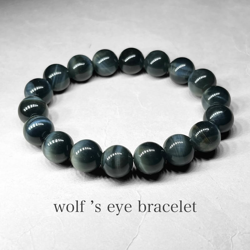 wolf's eye bracelet / ウルフアイブレスレット 10mm | N.st