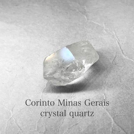 Corinto Minas Gerais crystal：storation / ミナスジェライス州コリント産水晶 39：ストレーション