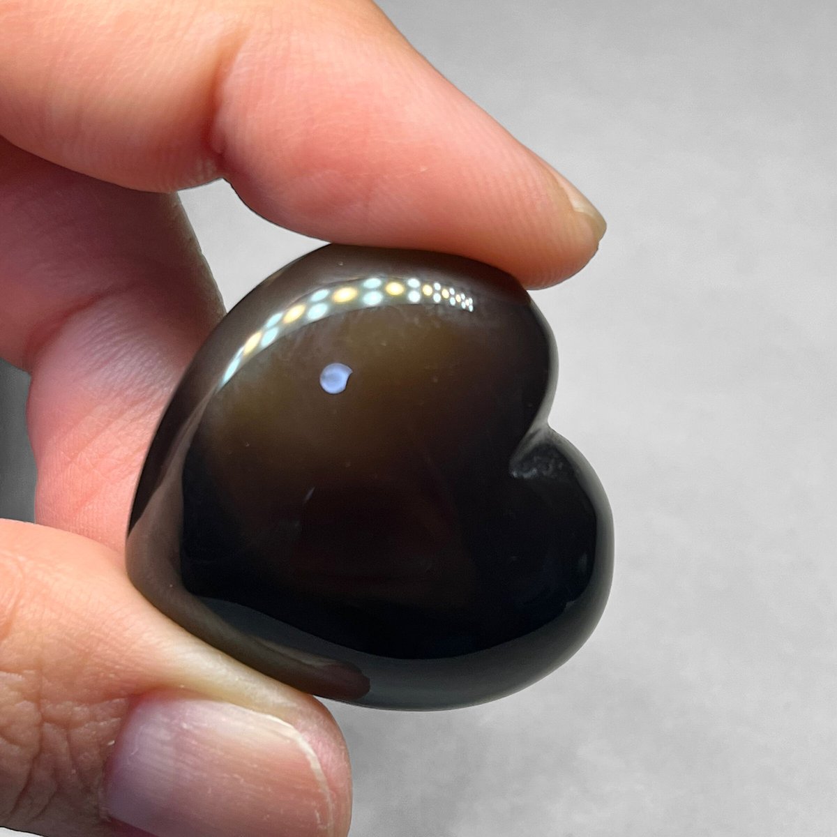 ブラックアゲート ハート black agate：heart / ブラックアゲート：ハート A | N.st