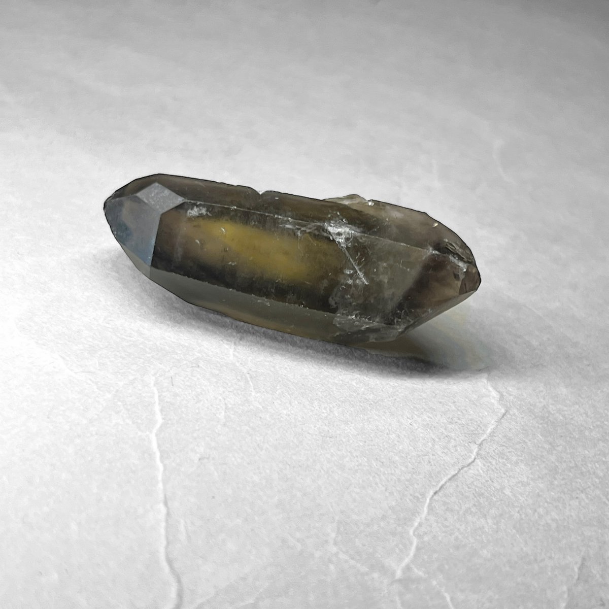 smoky citrine rough point：DT・timelink・phantom line / スモーキー