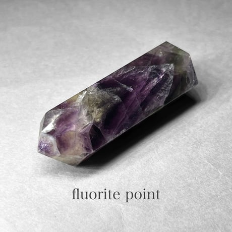 fluorite point / フローライトポイント B ( レインボーあり )