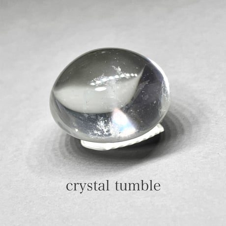 crystal tumble / 水晶タンブル A (レインボーあり)