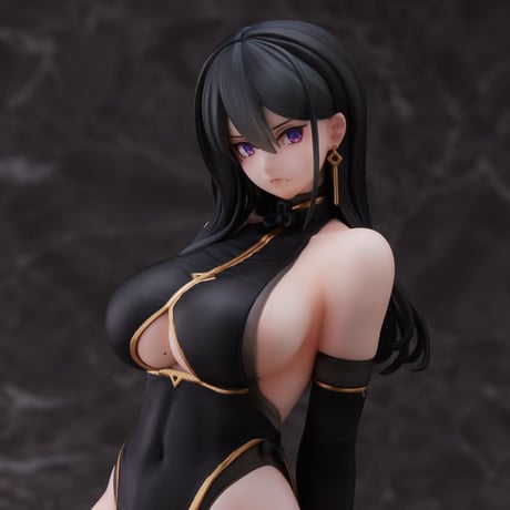ハヤブサイラスト 黒チャイナさん
