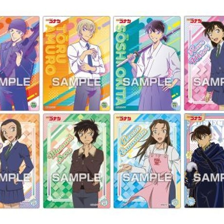名探偵コナン キラキラクリアカードコレクションガム 初回限定版 16パック入りBOX (食玩)