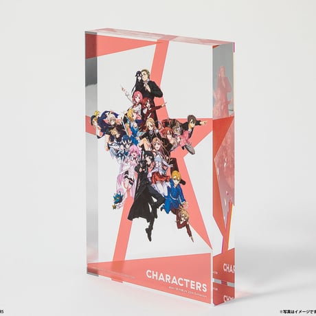 abec/BUNBUN 20th Exhibition CHARACTERS アクリルブロック キービジュアル