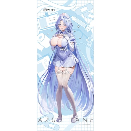 アズールレーン　描き下ろし特大タペストリー （アルザス／ナース）