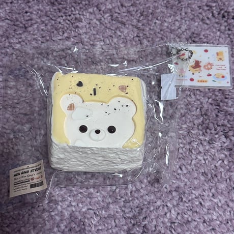 文清  スクイーズ  くまちゃんケーキ
