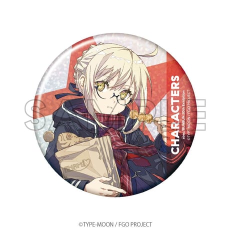 abec/BUNBUN 20th Exhibition CHARACTERS BIGキラキラ缶バッジ 『Fate/Grand Order』謎のヒロインX〔オルタ〕