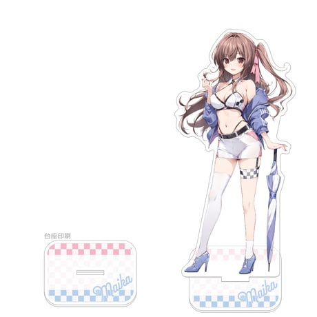 karory先生　描き下ろし特大アクリルスタンド （蒼海舞香／レースクイーン）