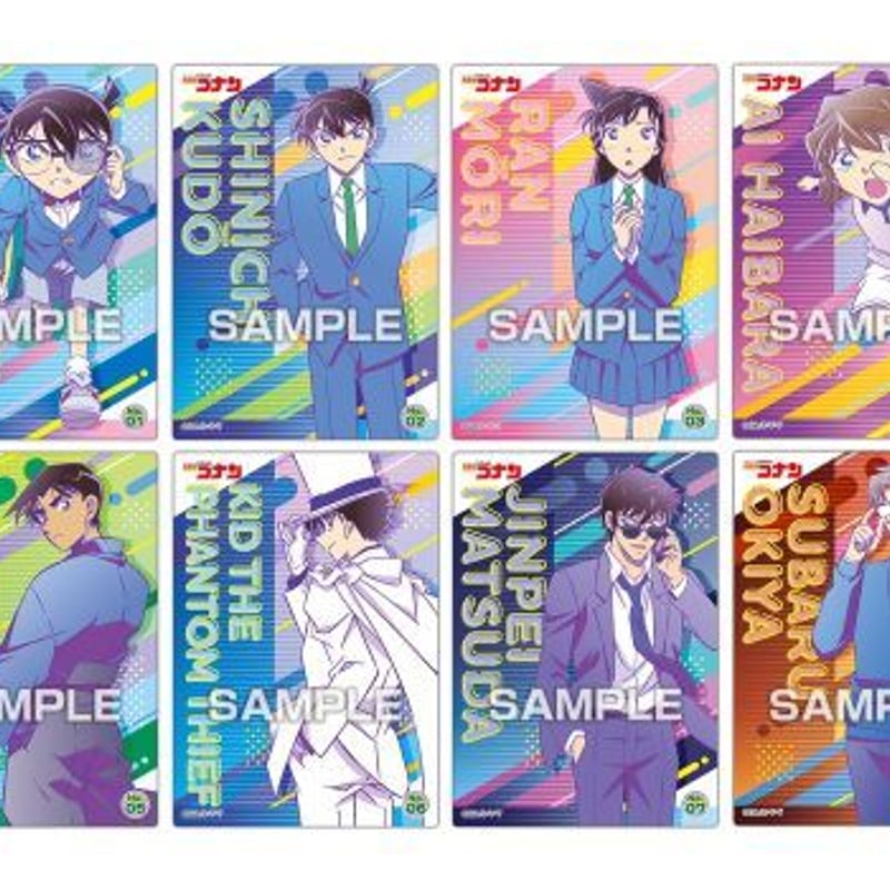 名探偵コナン キラキラクリアカードコレクションガム 初回限定版 16