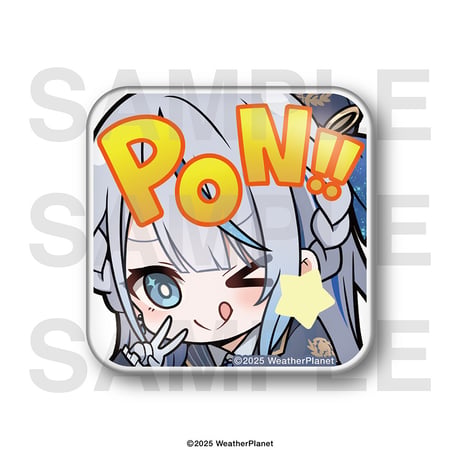 WeatherPlanet　トレーディングスタンプ缶バッジ(全12種)