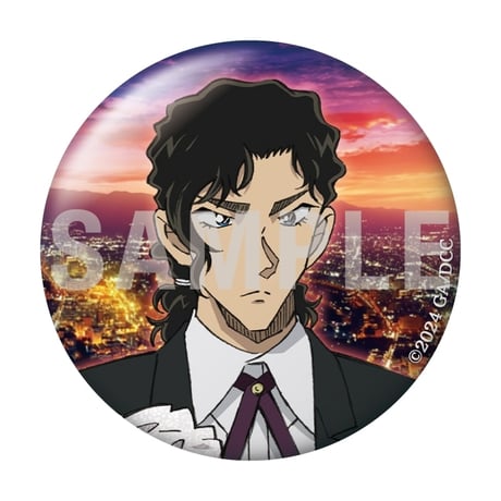 劇場版 「名探偵コナン 100万ドルの五稜星」 トレーディング 缶ミラー (本ポスター) BOX