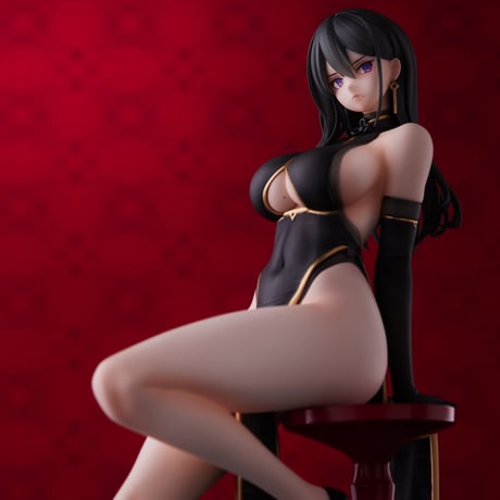 ハヤブサイラスト 黒チャイナさん