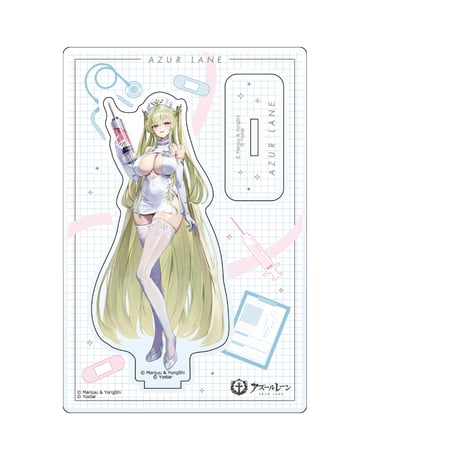 アズールレーン　描き下ろしアクリルスタンド （ナポリ／ナース）
