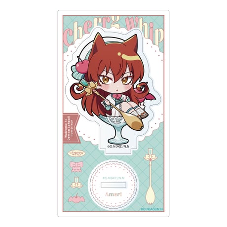 魔入りました！入間くん　アクリルスタンド （アザゼル・アメリ／さくらんぼほいっぷ）