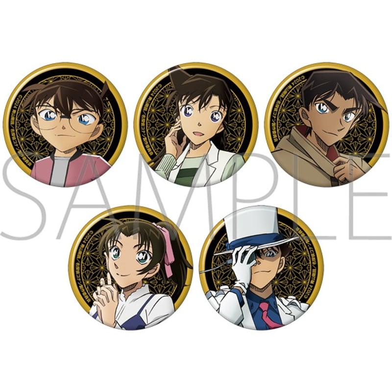 名探偵コナン　缶バッジ30点セット　コナン展　劇場版　ホロ貴重品 名探偵コナン 缶バッジ30点セット コナン展 劇場版 貴重品 名探偵