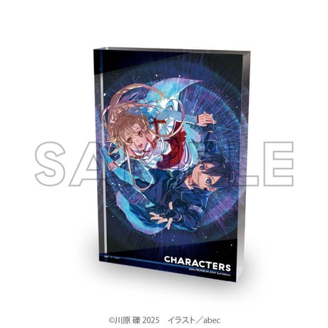 abec/BUNBUN 20th Exhibition CHARACTERS アクリルブロック 『ソードアート・オンライン』