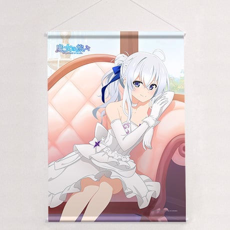 魔女の旅々　描き下ろしB2タペストリー （イレイナ／舞踏会）Wスエード